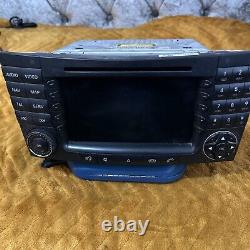 Unité principale de radio stéréo CD et navigation par satellite Mercedes CLS 2007