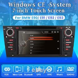Voiture Gps Sat Nav Dab+ Radio Lecteur CD DVD Stereo Pour Bmw E90 E91 E92 E93 Série 3