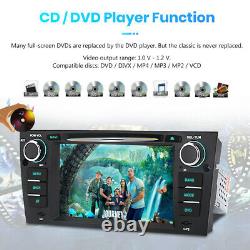 Voiture Gps Sat Nav Dab+ Radio Lecteur CD DVD Stereo Pour Bmw E90 E91 E92 E93 Série 3