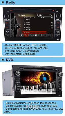 Voiture Stereo Radio DVD Gps Dab+ Bt Swc Pour Opel Vauxhall Astra Corsa Vectra Zafira